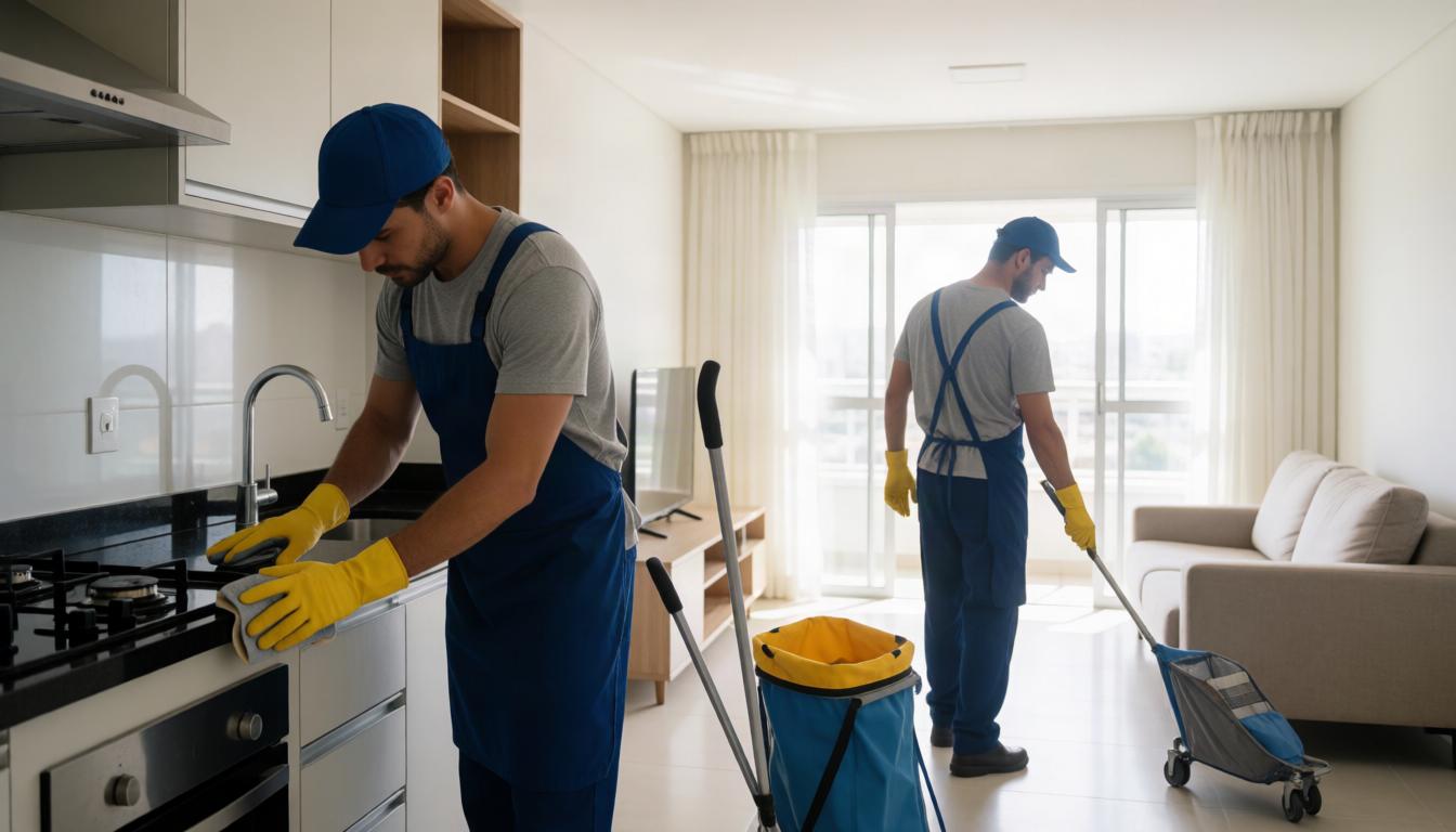 Move-in and move-out cleaning in Belford Roxo